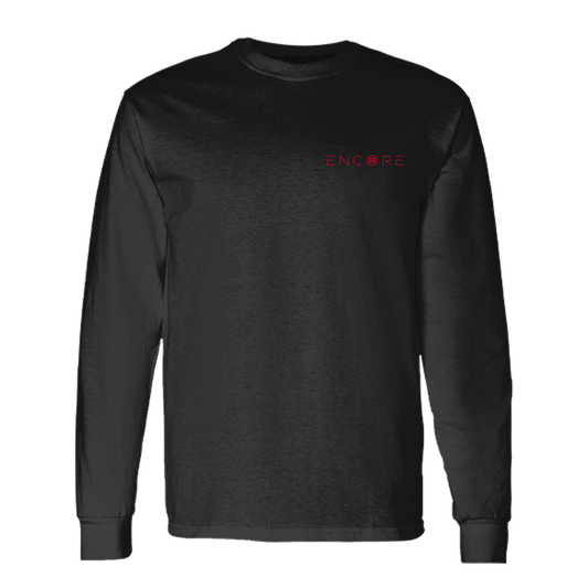 Encore Long Sleeve T-Shirt - Black (Unisex)