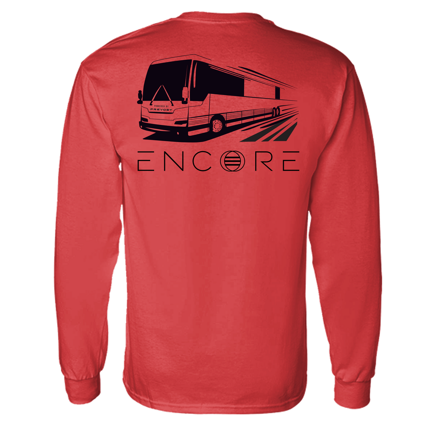 Encore Long Sleeve T-Shirt - Classic Red (Unisex)