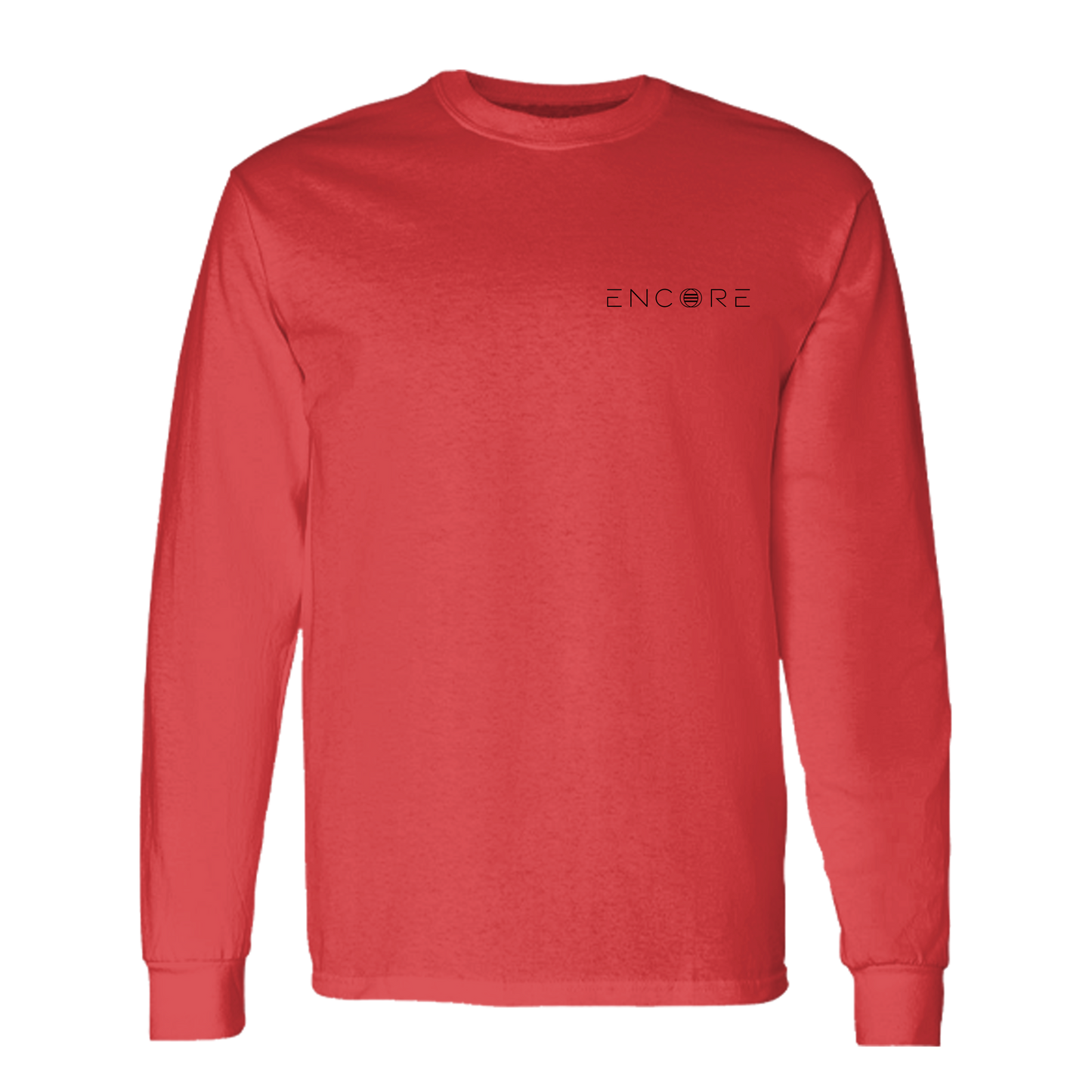 Encore Long Sleeve T-Shirt - Classic Red (Unisex)