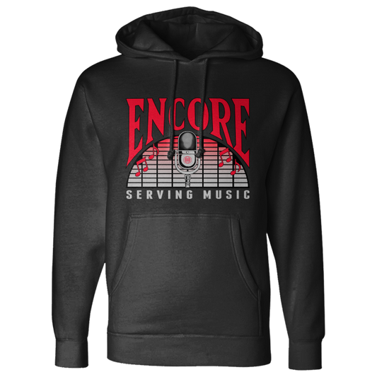 Encore Puff Print Hoodie