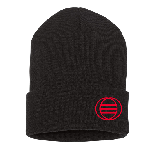 Encore Emblem Beanie- Black